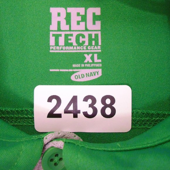 Old Navy*‎ Men's Short Sleeve 3 Button Straight Hem Performance Polo Shirt~ XL - Picture 3 of 9